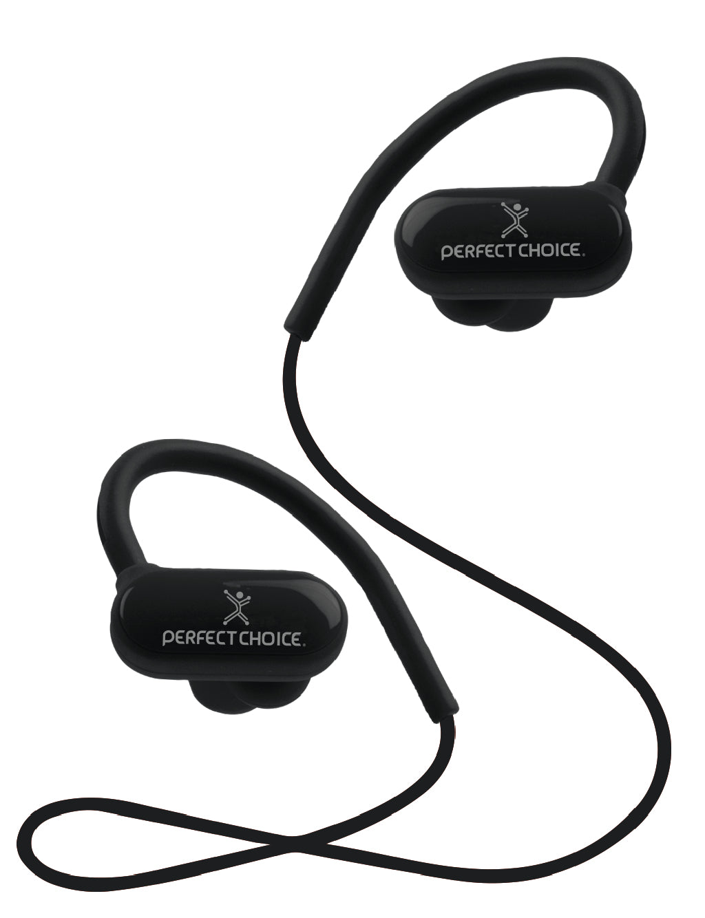 Perfect Choice PC-116738 audífono y auriculare Audífonos Gancho de oreja Deportes Bluetooth Negro, 20 - 20000 Hz
