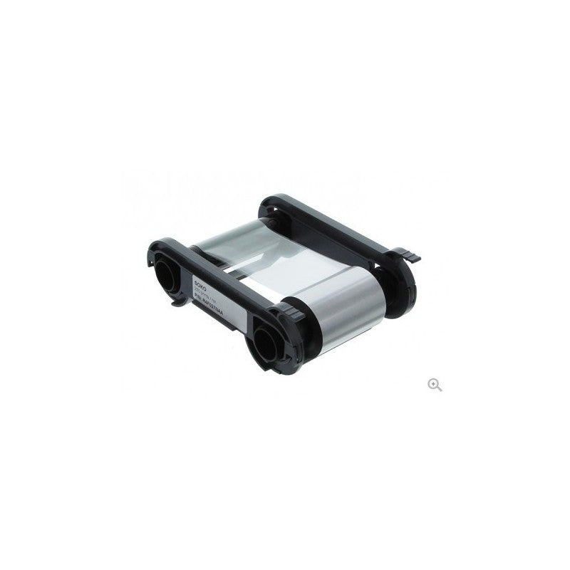 Evolis R4F027NAA cinta para impresora Negro, Plata