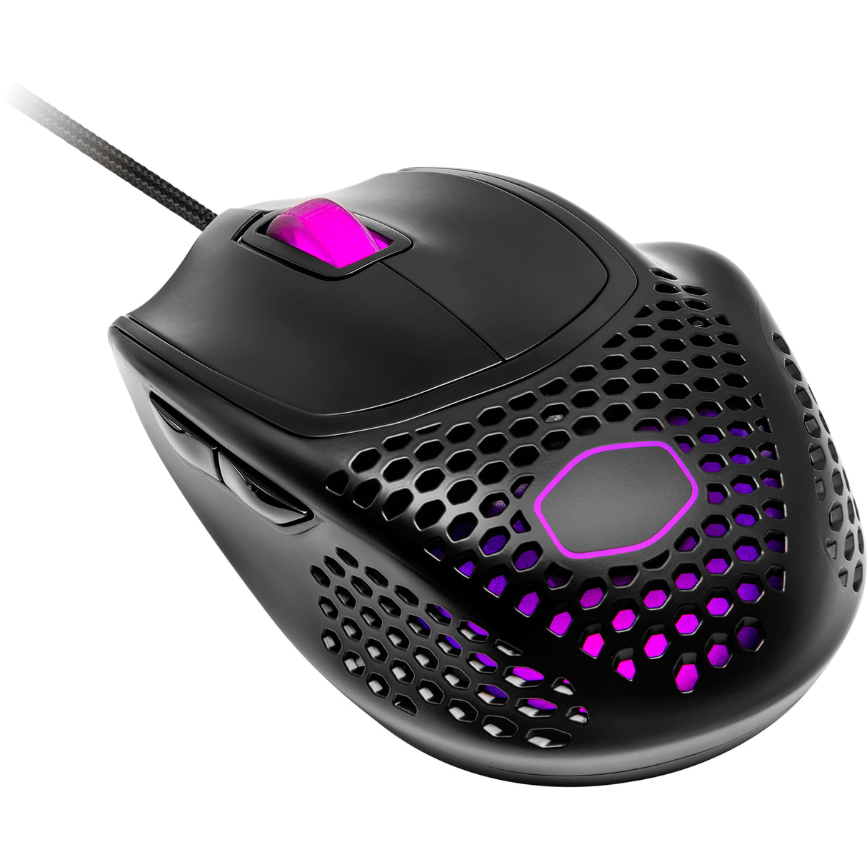 Cooler Master Peripherals MM720 ratón Juego Diestro USB tipo A Óptico 16000 DPI, Negro