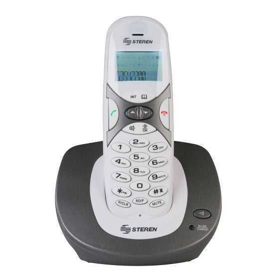 Steren TEL-2492 teléfono Teléfono DECT Identificador de llamadas Negro, Gris, Blanco