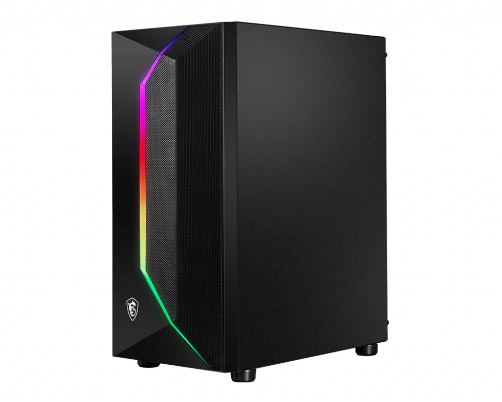 MSI MAG VAMPIRIC 100R carcasas ordenador Plástico, Acero Midi Tower PC Negro