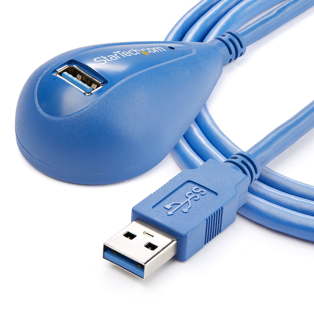 StarTech.com Cable de 1,5m Extensión Alargador USB 3.0 SuperSpeed Dock de Sobremesa - Macho a Hembra USB A Cable USB 3.2 Gen 1 (3.1 Gen 1) USB A USB A Macho
