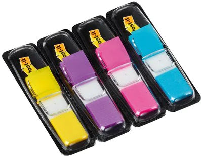 Post-It 683-4AB bandera autoadhesiva 35 hojas, Colores variados | Banderas autoadhesivas