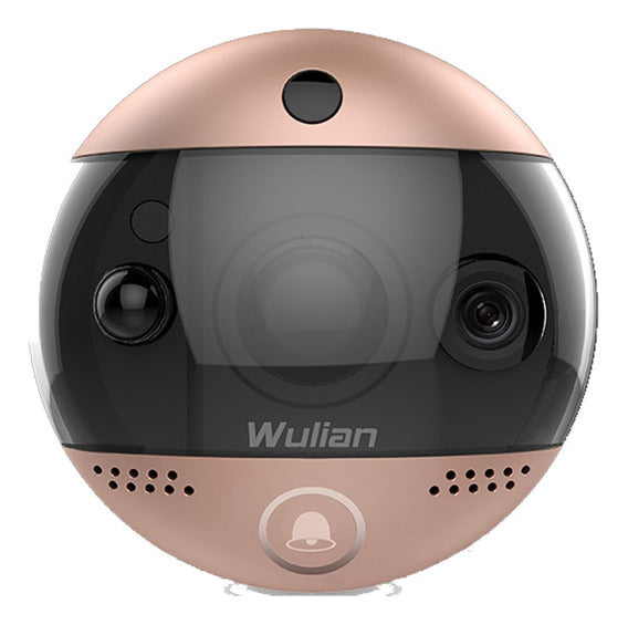 Wulian WL-ZSPDBMAPI13-01 sistema de intercomunicación de video Negro, Rosa