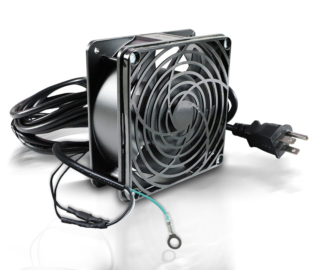 Enson ENS-FAN-120 sistema de refrigeración de computadora Ventilador 12 cm Negro 1 pieza(s), 24.9 sonio