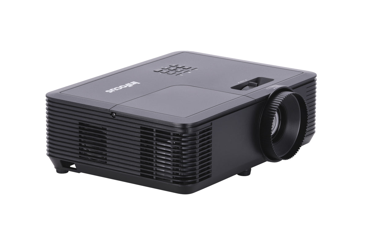 InFocus IN112BB video proyector Proyector de alcance estándar 3800 lúmenes ANSI DLP SVGA (800x600) 3D Negro, 30000:1, 71