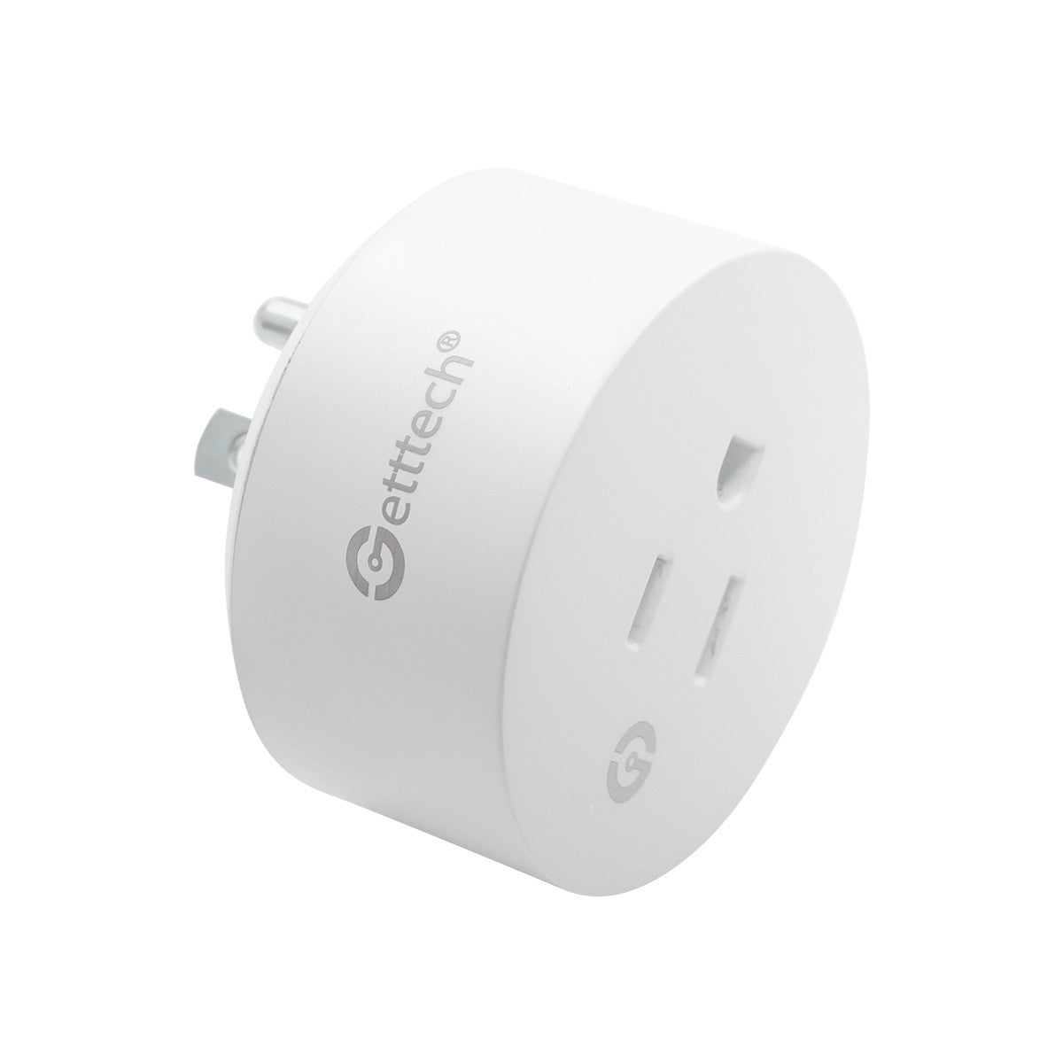 Getttech GSW-71002 enchufe inteligente 1200 W Blanco, Interior, Android, iOS