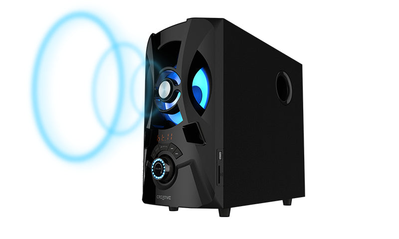 Creative Labs SBS E2900 juego de altavoz 60 W Universal Negro 2.1 canales De 1 vía 15 W Bluetooth, 120 W