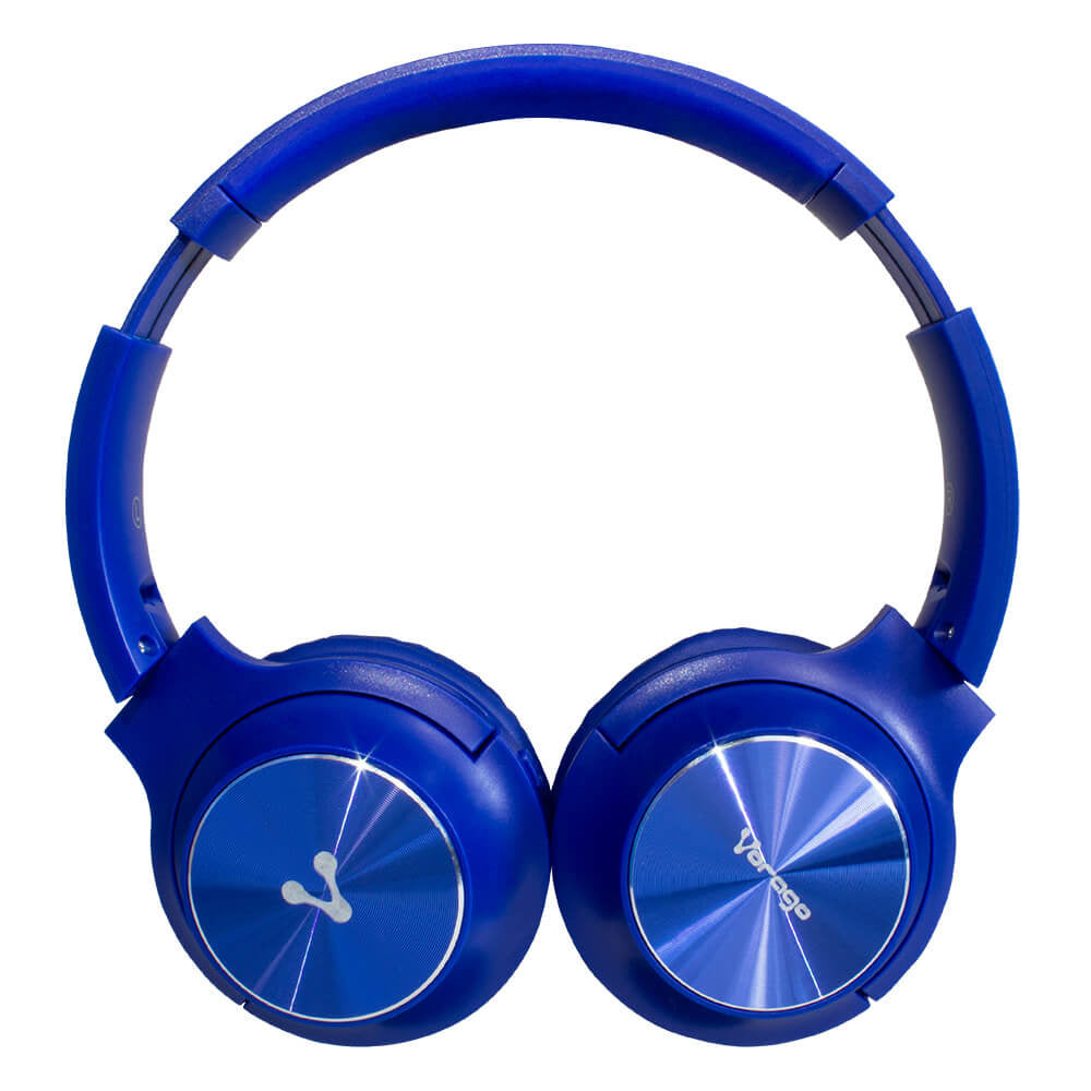 Vorago HPB-200 Auriculares Inalámbrico y alámbrico Diadema Llamadas/Música Bluetooth Azul, 20 - 20000 Hz, 120 g