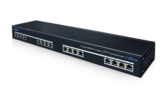 UTEPO UTP116PV-HD2 conmutador de vídeo BNC, Negro, Corriente, Falla de poder