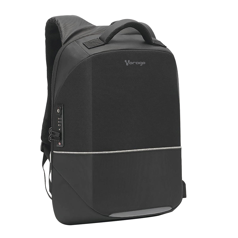 Vorago BP-401 mochila Negro Espuma de etil vinil acetato (EVA), Poliéster, Deporte, Compartimento del portátil