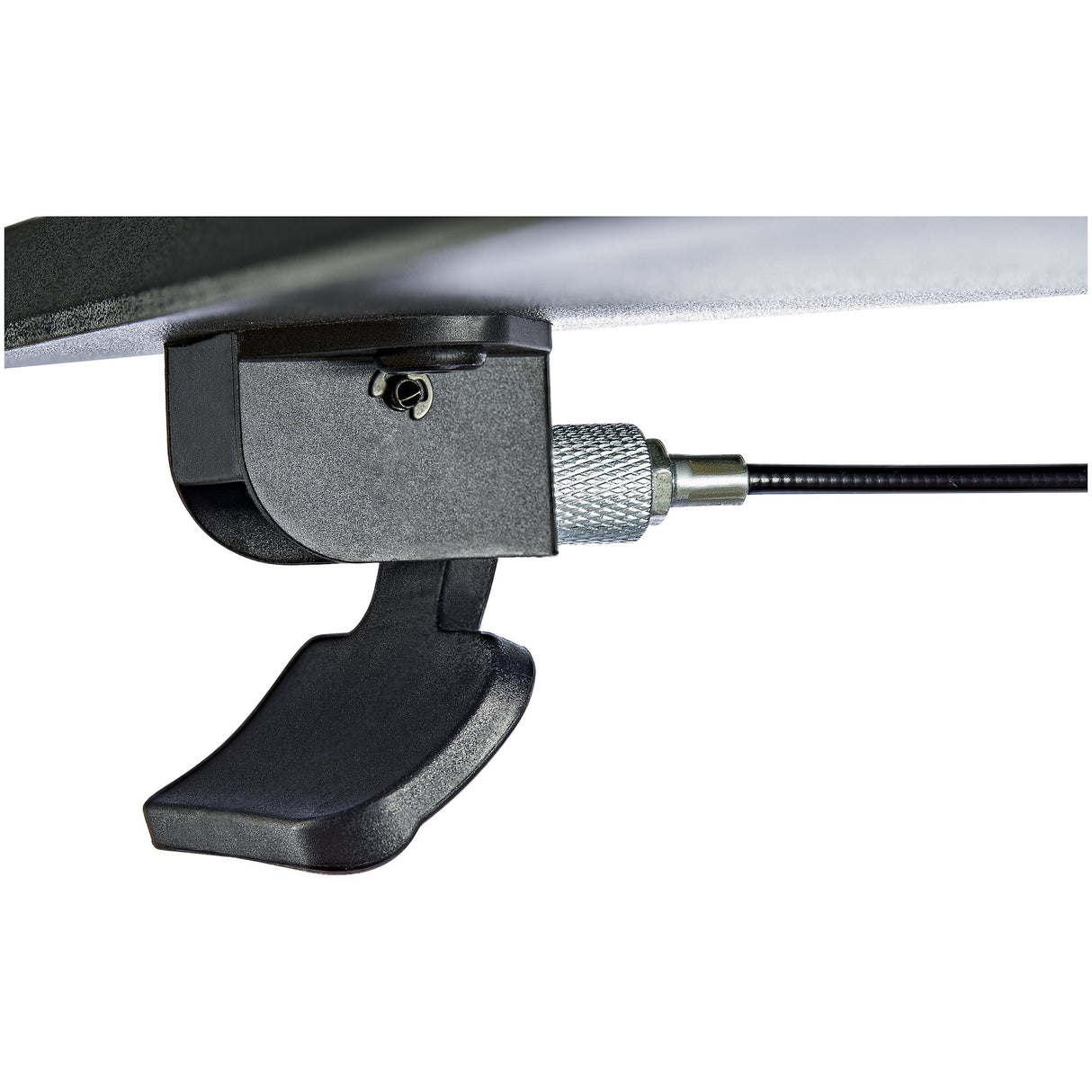 StarTech.com Escritorio Móvil de Pie - Carrito Mesa Portátil Ajustable de Pie Ergonómica con Ruedas - Estación de Trabaj