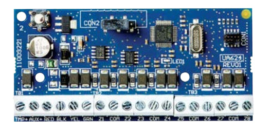 DSC HSM2108 expansor de zonas de alarmas y salidas