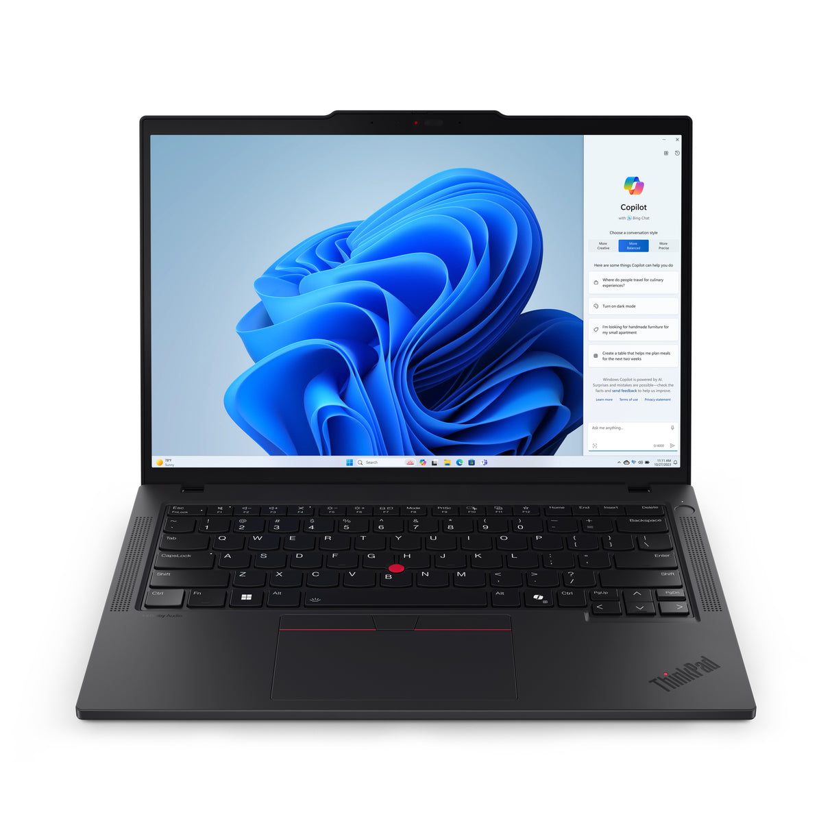 Lenovo ThinkPad T14 Gen 5 (Intel) Laptop Portátil Negro Concha 35,6 cm (14")