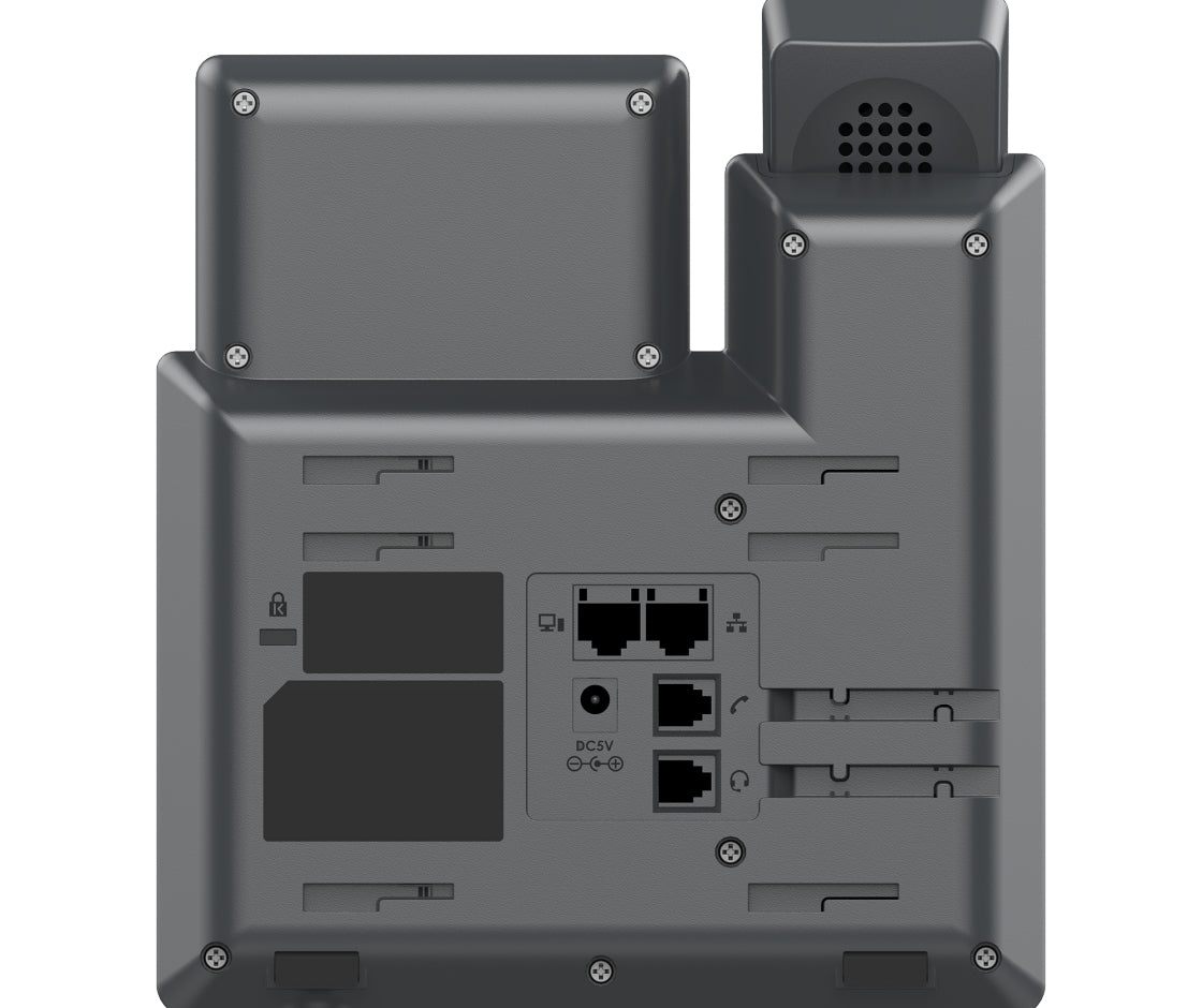 Grandstream Networks GRP2601P teléfono IP Negro 2 líneas LCD, Terminal con conexión por cable, En banda, Fuera de banda