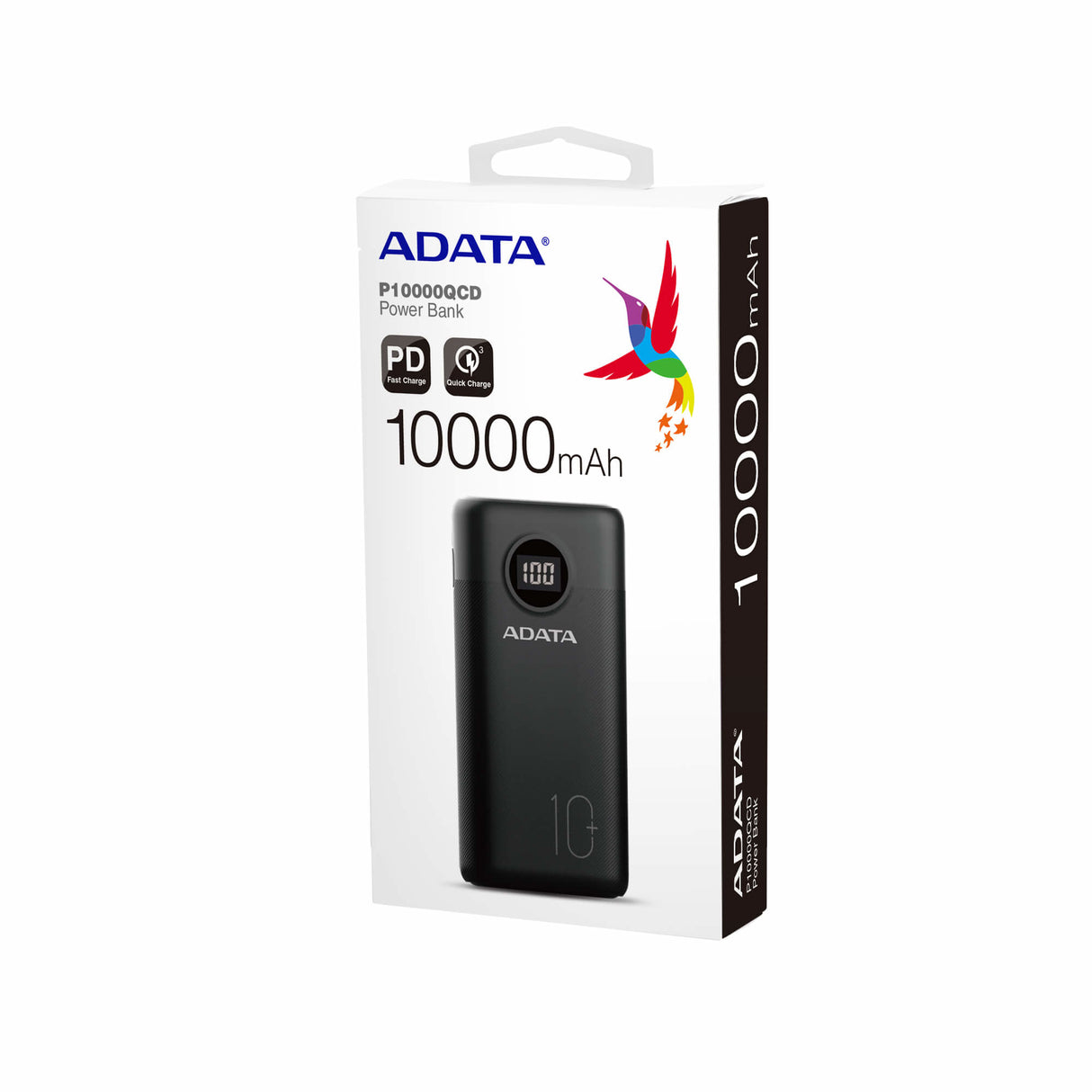 ADATA P10000QCD Ión de litio 10000 mAh Negro