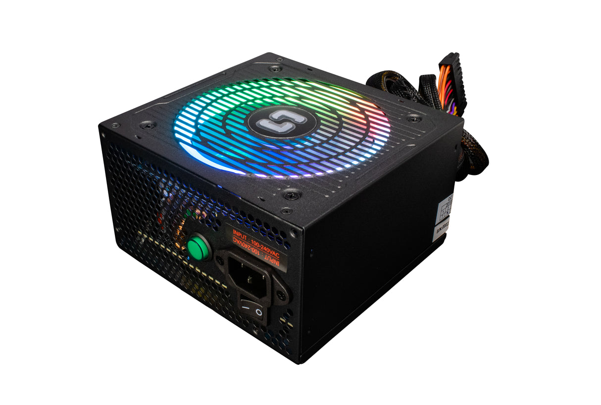 Balam Rush GR 650W unidad de fuente de alimentación 20+4 pin ATX ATX Negro, 100 - 240 V, 100 W, 624 W