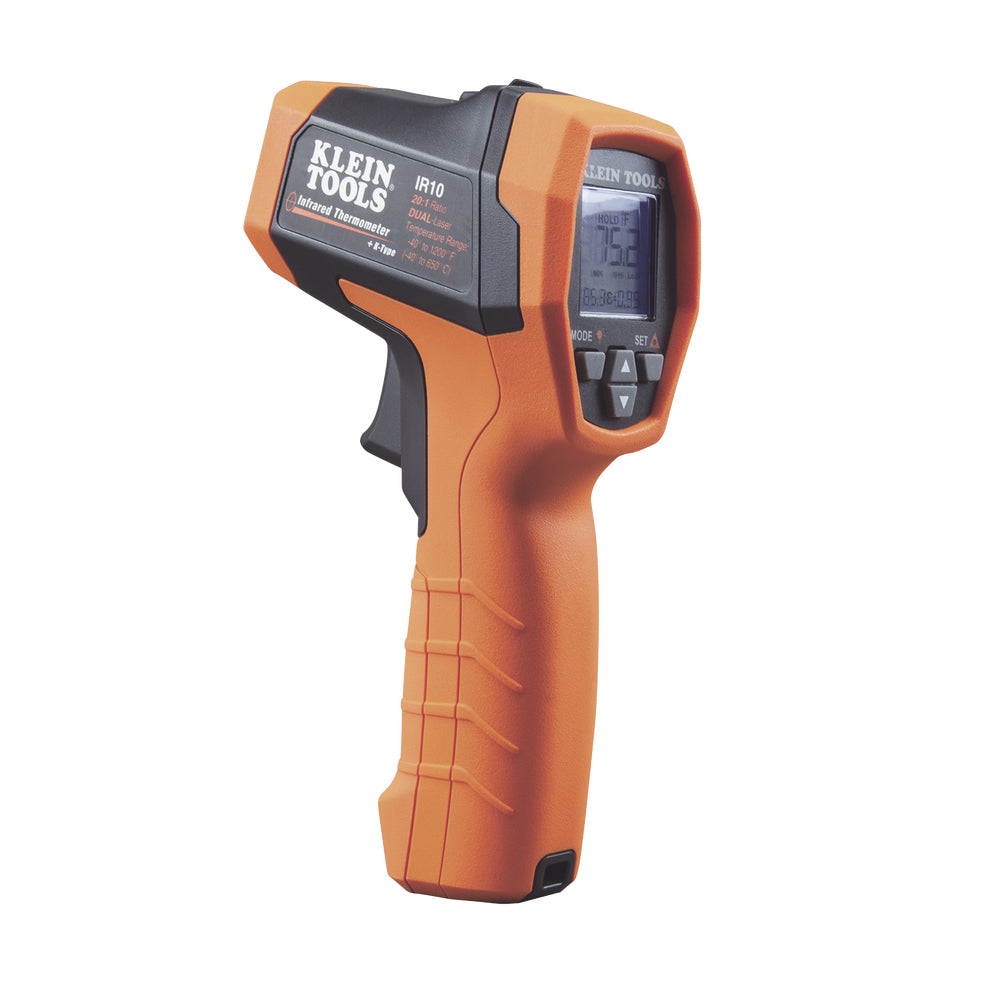Klein Tools IR-10K termómetro portátil Negro, Naranja F, °C -40 - 650 °C Pantalla incorporada