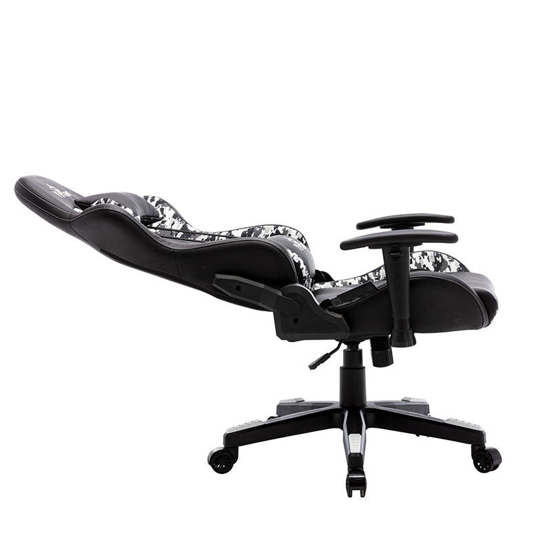 Yeyian YFRS-051820 silla para oficina o computadora asiento duro respaldo duro, Negro, Blanco, Negro