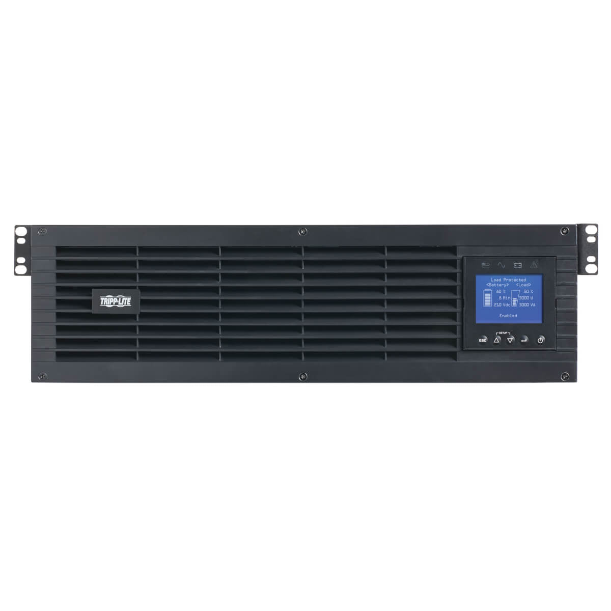 Tripp Lite SU5KRT3UHVMB UPS En Línea de 208V / 240V 5000VA 5000W con PDU en Derivación, Factor de Potencia de Uno, Entra