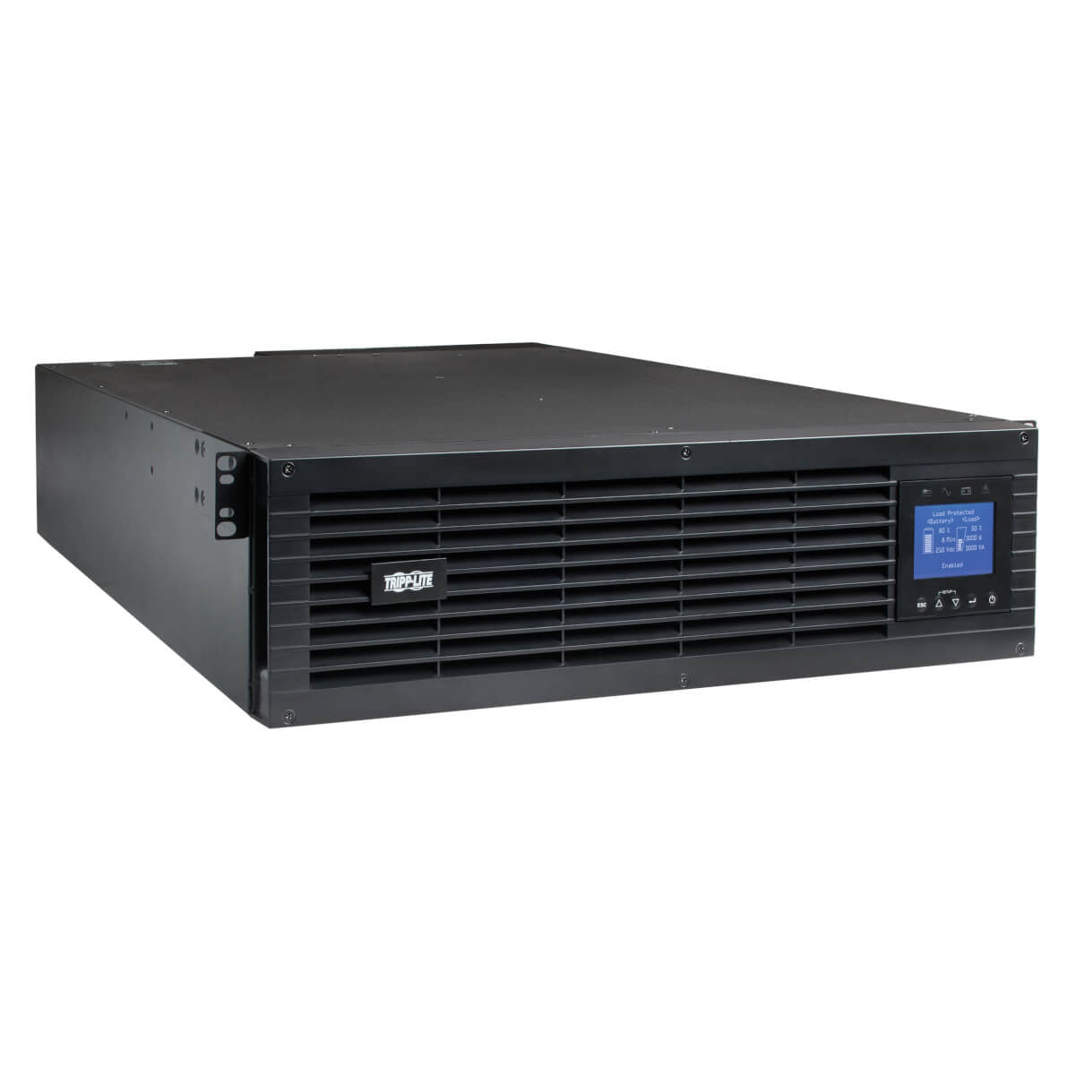 Tripp Lite SU5KRT3UHVMB UPS En Línea de 208V / 240V 5000VA 5000W con PDU en Derivación, Factor de Potencia de Uno, Entra