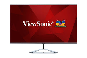 Viewsonic VX Series VX3276-2K-mhd Monitor 81,3 cm (32") 2560 x 1440 Pixeles LED Plata