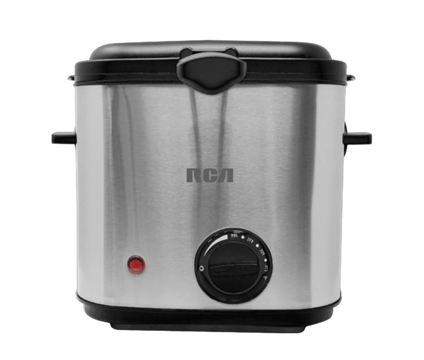 RCA RC-DF2 freidora Sencillo 1.5 L 800 W Freidora de aire caliente Acero inoxidable, 150 °C, 190 °C