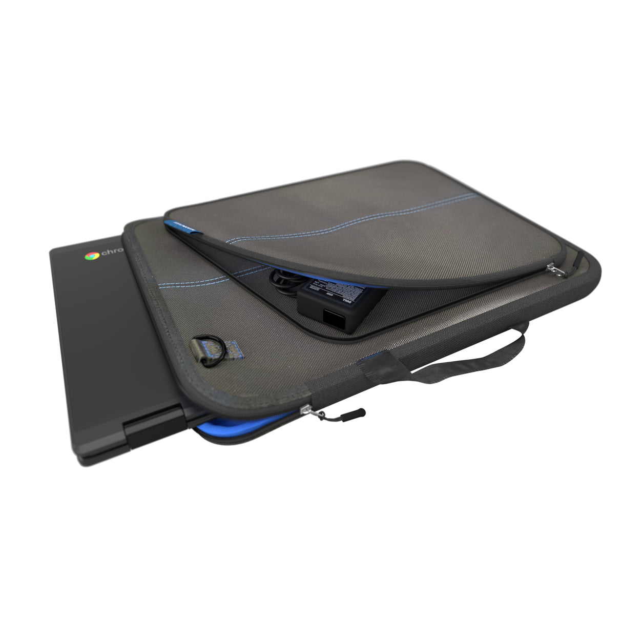 Maxcase Funda Slim Sleeve MC-SSP3-11-BLK, Para Laptop 11", Con Pocket