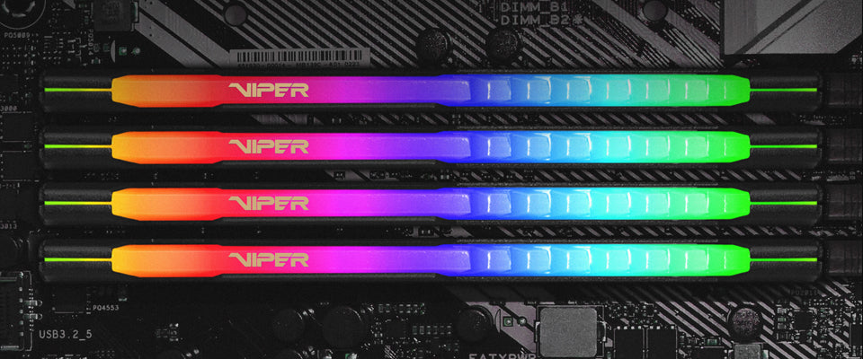 Patriot Memory Viper Steel PVSR416G360C0K módulo de memoria 16 GB 2 x 8 GB DDR4 288-pin DIMM ECC, 3600 MHz