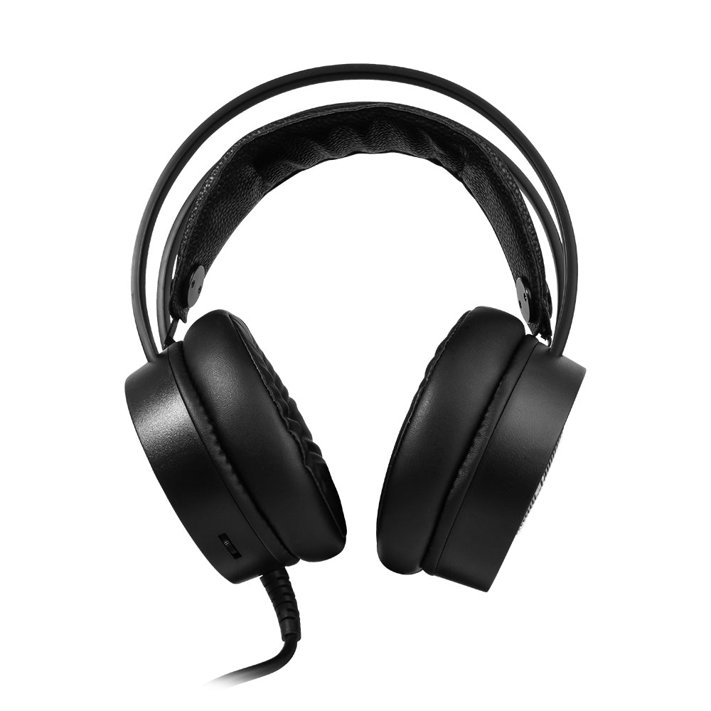 DIADEMA GAMER VORAGO START THE GAME HS-502 3.5mm, RGB, 50mm, negro