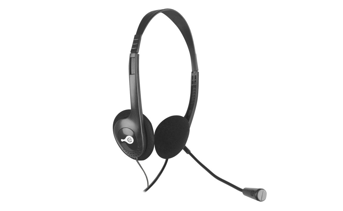 Easy Line EL-994787 audífono y auriculare Auriculares Alámbrico Diadema Llamadas/Música Negro, 20 - 20000 Hz