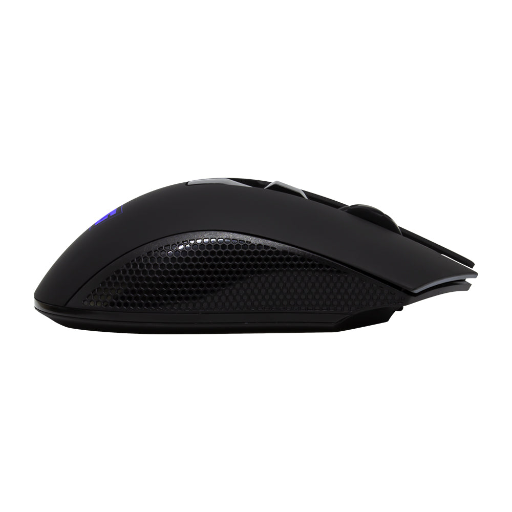Mouse Vorago Start the Game Wireless Pixart3212 2400 DPI 6 Btn MO-600 Recargable LED RGB