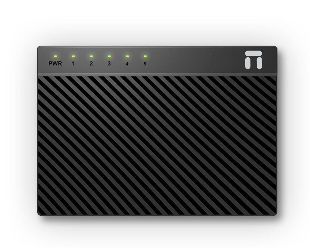 Netis System ST3105GC switch No administrado Gigabit Ethernet (10/100/1000) Negro