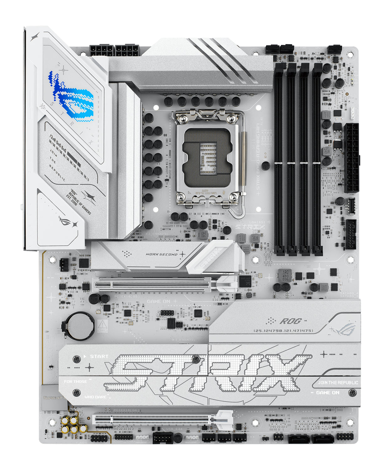 ASUS ROG STRIX B860-A GAMING WIFI placas base Intel LGA 1851 (Socket V1) Intel Core Ultra (Series 2) DDR5-SDRAM