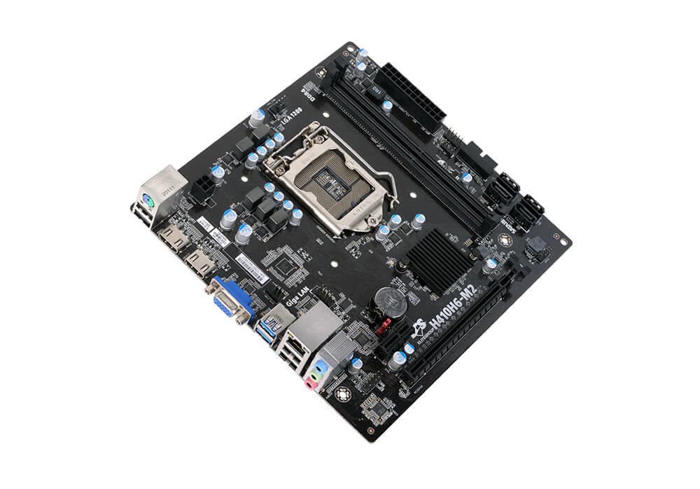 ECS H410H6-M2 placa base Intel H410 LGA 1200 (Socket H5) Micro ATX, Intel® Core™ serie X, DDR4-SDRAM, DIMM