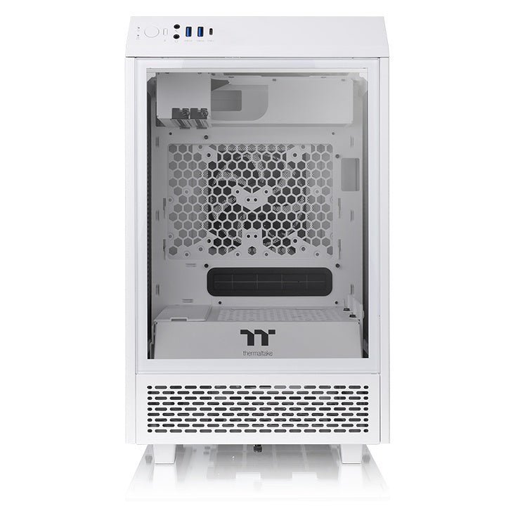 Thermaltake The Tower 100 Snow Mini Tower Blanco, Mini-ITX, SPCC, Juego