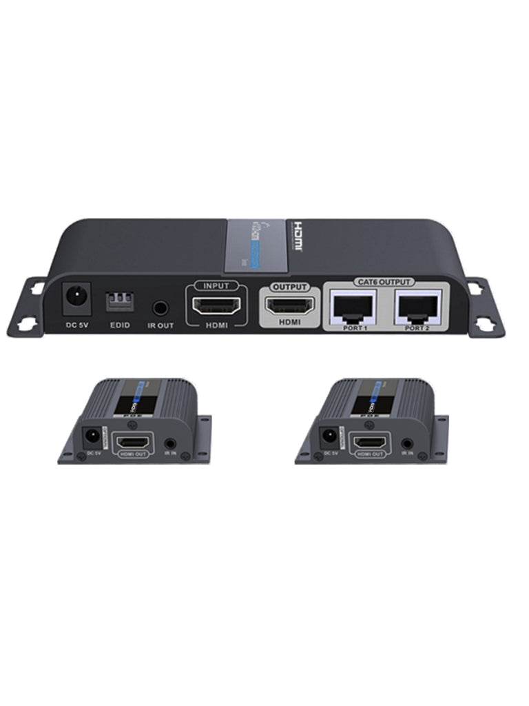 Saxxon LKV712PRO extensor audio/video Negro