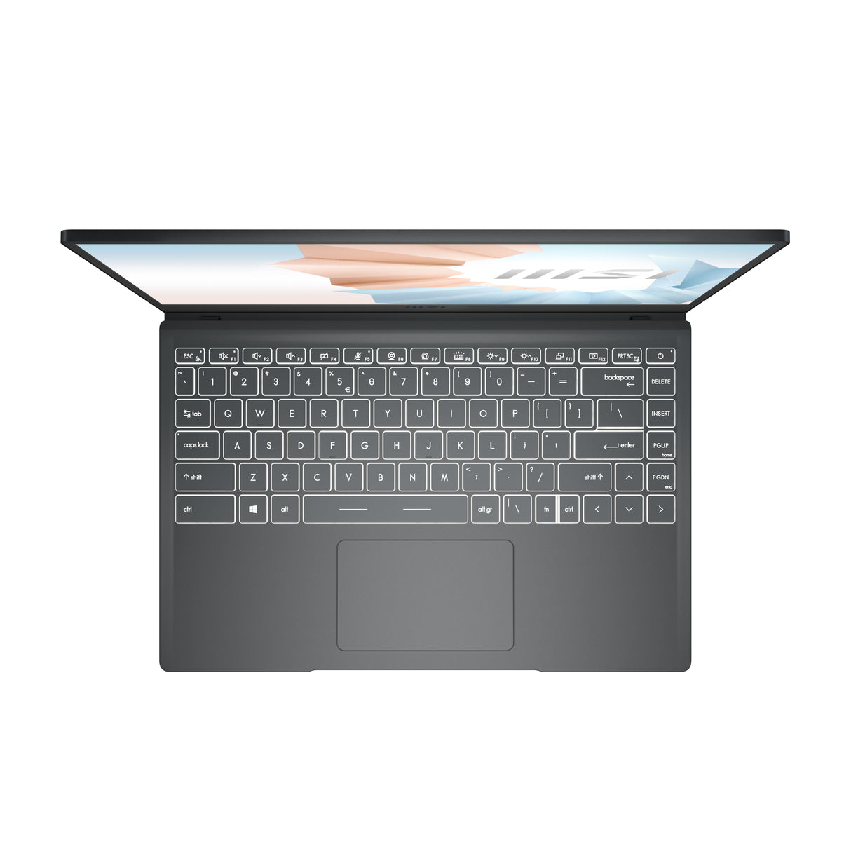 MSI Modern 14 B10MW-486 Laptop Portátil Gris Concha 35,6 cm (14")