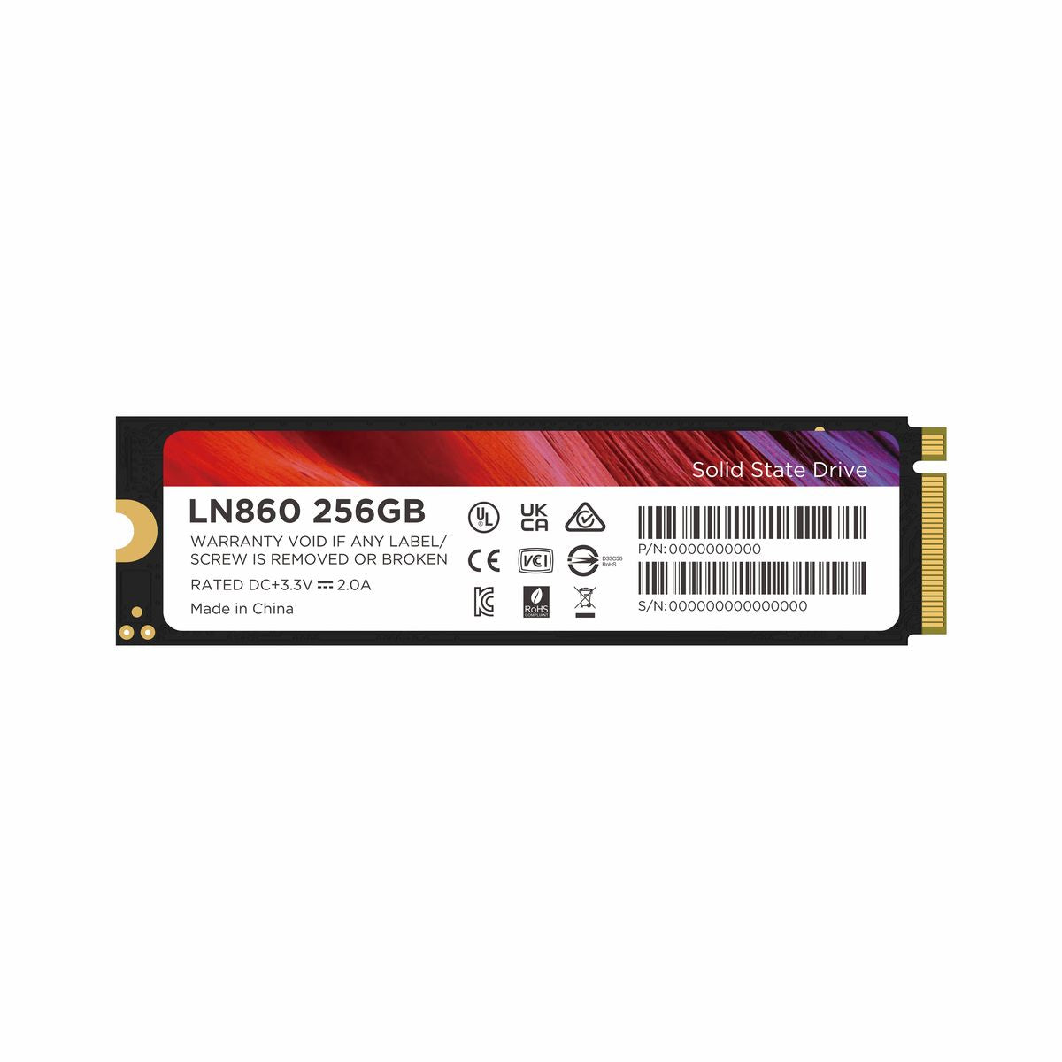 SSD Lenovo LN860 256GB M.2 NVMe Gen3 3400MB/s PCIe 3.0 x4 2280
