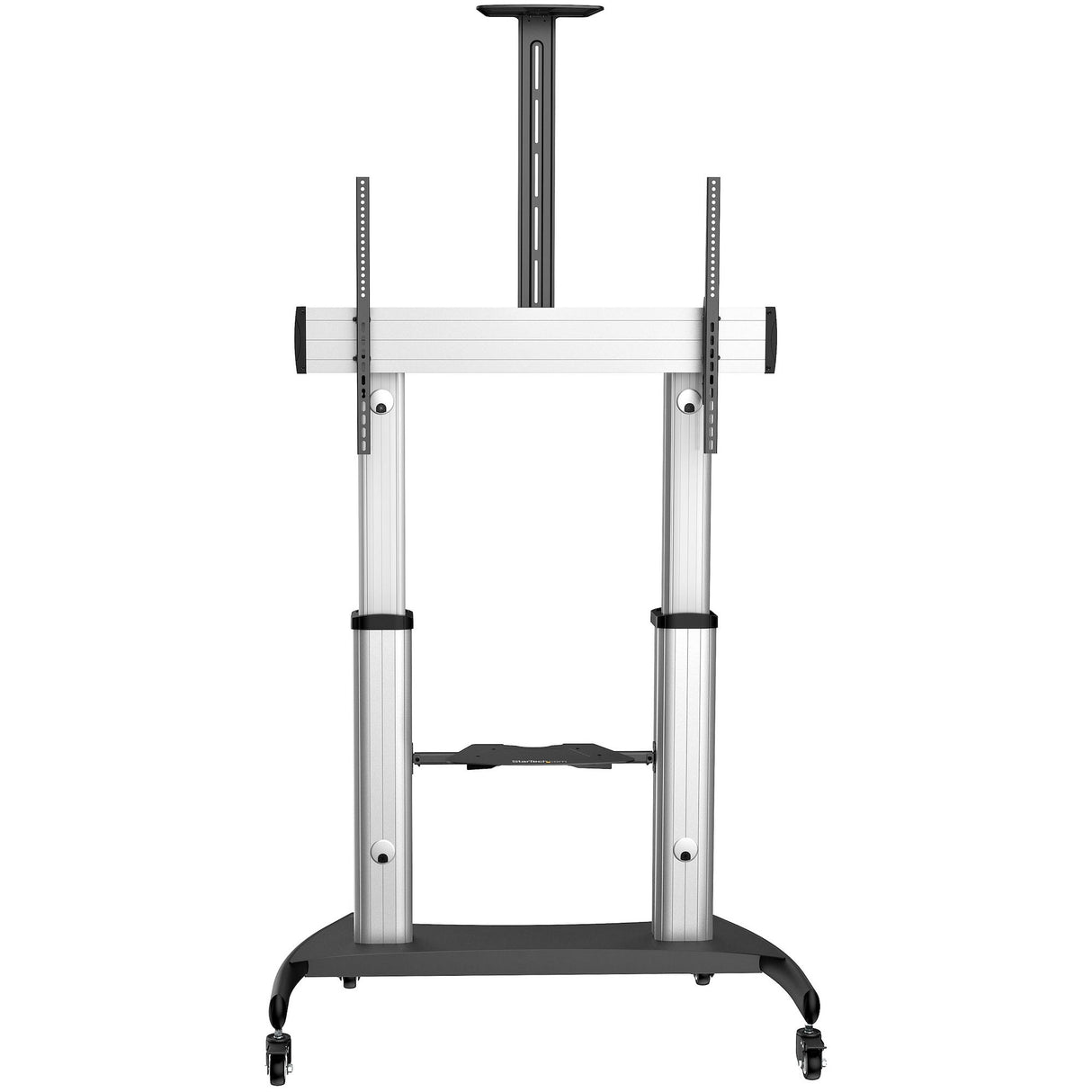 StarTech.com Soporte Móvil para TV - Carro de Alta Resistencia para TV Pantalla Plana de 60 a 100" (100kg) - Stand de Piso para TV con Altura