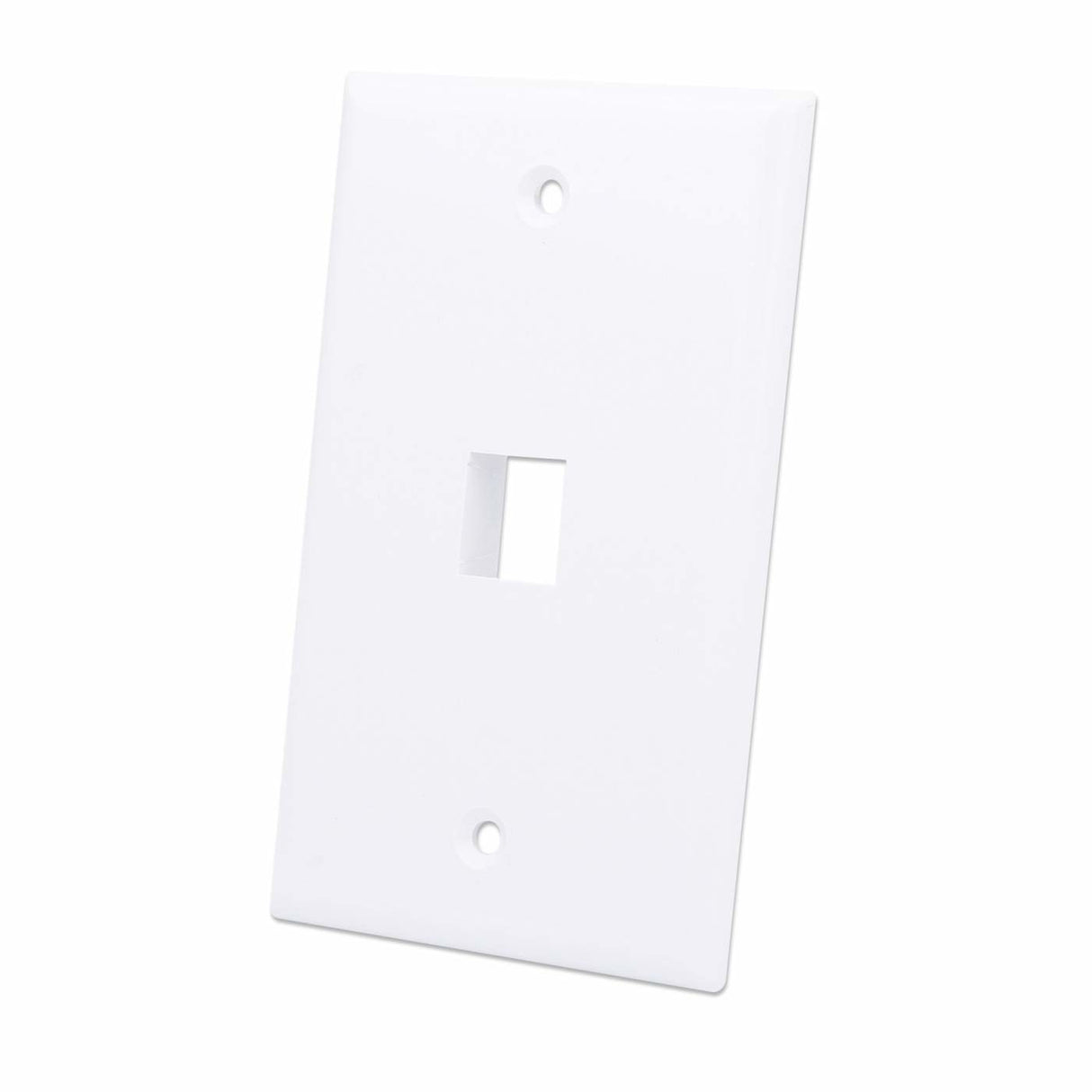 Intellinet Tapa para caja placas de pared y cubiertas de interruptor Blanco Convencional Universal Módulo Keystone