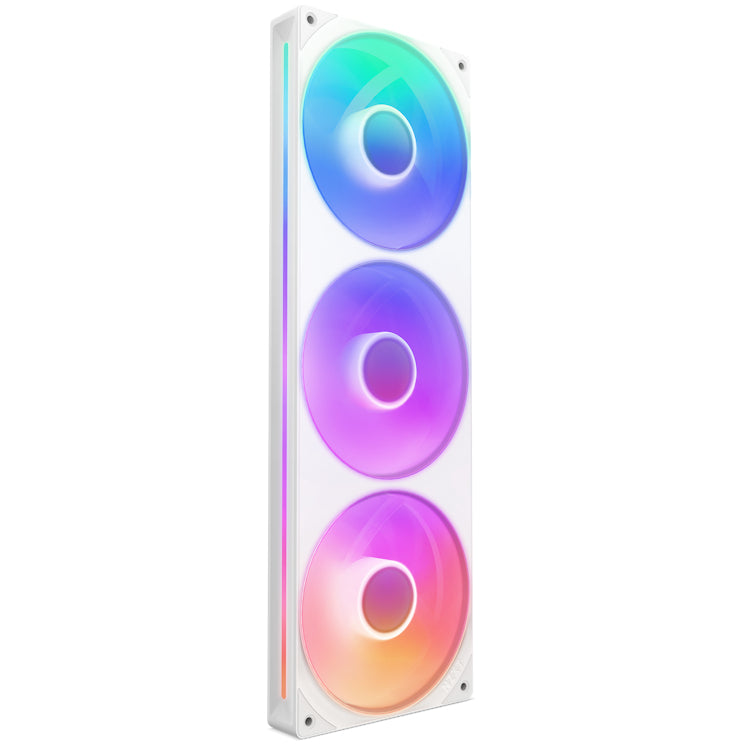 NZXT RF-U36HF-W1 sistema de refrigeración de computadora Gabinete de la computadora Ventilador 36 cm Blanco, 500 RPM, 24