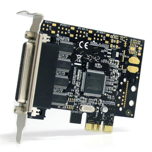StarTech.com Tarjeta Adaptadora PCI Express PCIe de 4 Puertos Serie con Cable Multiconector RS232 Serial - Reemplazado p