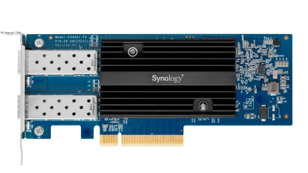 Synology E10G21-F2 adaptador y tarjeta de red Interno Fibra 10000 Mbit/s