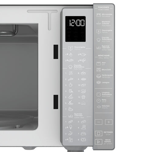 Whirlpool WM2811D microondas Plata Microondas combinado Encimera 30 L