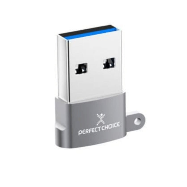 Perfect Choice PC-101253 cambiador de género para cable Gris