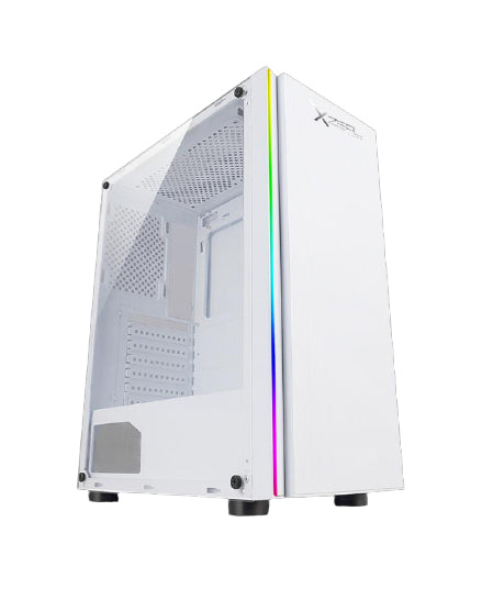 XZEAL XZ115 Escritorio Blanco, ATX, Micro ATX, Mini-ITX, XZCGB04W | Gabinetes de computadora