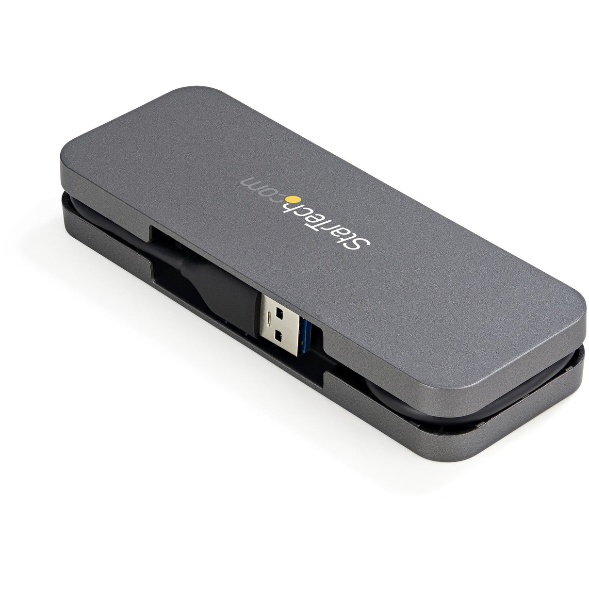 StarTech.com Hub USB 3.0 de 4 Puertos USB-A - Ladrón USB 3.2 Gen 1 SuperSpeed de 5Gbps Portátil Tipo A - Alimentado por