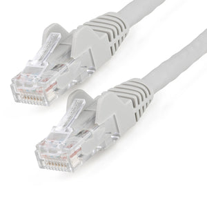 StarTech.com Cable Ethernet CAT6 de 1m - LSZH - Cable de Red de 10 Gigabits de 650MHz y PoE de 100W UTP sin Enganches (S