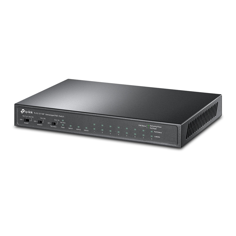 TP-Link TL-SL1311MP dispositivo de redes No administrado 10 Fast Ethernet (10/100) 1